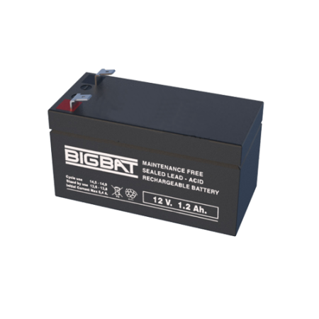 Acumulatori si baterii - Acumulator BIG BAT 12V, 1.2 Ah BB12V1.2