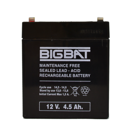 Acumulator BIG BAT 12V, 4.5 AH BB12V4.5 [1]