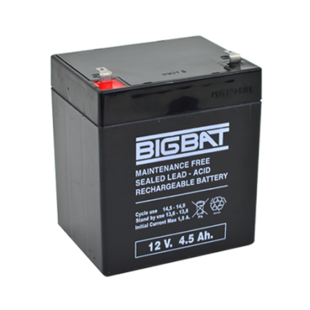 Acumulatori si baterii - Acumulator BIG BAT 12V, 4.5 AH BB12V4.5