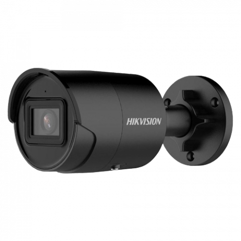 AcuSense - Camera IP 4MP, lentila 2.8mm, IR 40m, Mic. PoE, neagra - HIKVISION DS-2CD2043G2-IU-2.8mm-BLACK [2]