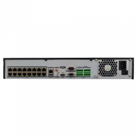 AcuSense - NVR 4K, total 32 canale max. 12MP, 16 porturi PoE, Alarma, 1.5U - HIKVISION DS-7732NXI-K4-16P [1]