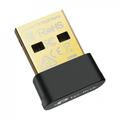 Adaptoare Wi-Fi si accesorii USB - Adaptor USB 2.0, Bluetooth 5.3, Wi-Fi 6, AX900 Dual-Band - TP-Link ArcherTX10UBNano