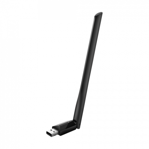 Adaptoare Wi-Fi si accesorii USB - Adaptor USB 2.0, Wi-Fi 5, AC600 Dual-Band, 1 x Antena High-Gain - TP-Link ArcherT2UPlus