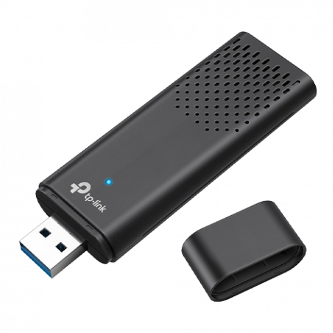 Adaptoare Wi-Fi si accesorii USB - Adaptor USB wireless TP-LINK ARCHER TX20U WiFi 6 AX1800 cu 2 antene - TP-LINK ArcherTX20U