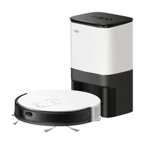 Diverse - Aspirator robot RV20 Mop Plus, Spalare umeda, Golire automata, 2700Pa, MagSlim & Gyro - TP-Link Tapo TapoRV20MopPlus