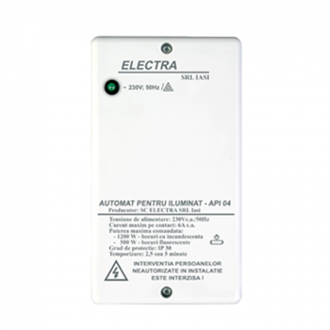 Accesorii interfoane - Automat pentru iluminat holurile sau scarile de bloc - ELECTRA API.11A