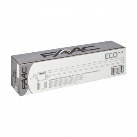 Automatizari porti - Automatizare poarta batanta ECO Start 230V 412, max. 2 x 1.8 m - FAAC ECO-412-10563293