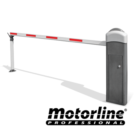 Automatizari porti - Bariera acces AUTO / 6 m, stanga - MOTORLINE KBM6-24V-ST