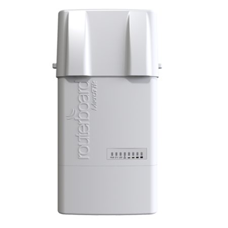 Solutii MikroTik - BaseBox 2, 1 x Gigabit LAN, USB, miniPCIe, 802.11b/g/n 2.4Ghz 2x2, PoE, outdoor - MikroTik RB912UAG-2HPnD-OUT