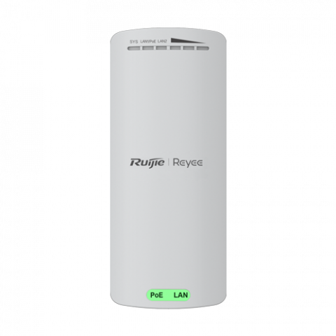 Transmisie wireless IP - Bridge wireless 2.4GHz, 300Mbps, 0.5 km, PoE IN, Cloud Management - Ruijie RG-EST100-E