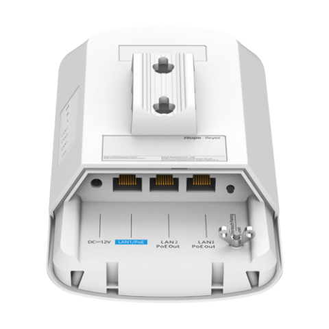 Bridge wireless 5GHz, 867Mbps, 13 dBi, 3 km, PoE IN/OUT, Cloud Management - Ruijie RG-EST330F-P [3]