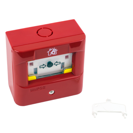 Detectie incendiu - Buton adresabil de alarmare incendiu - UNIPOS FD7150N