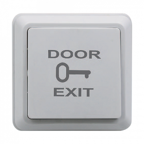 Butoane de acces - Buton de iesire din plastic, montaj aparent (PICTOGRAMA + TEXT) CSB-69G-LED