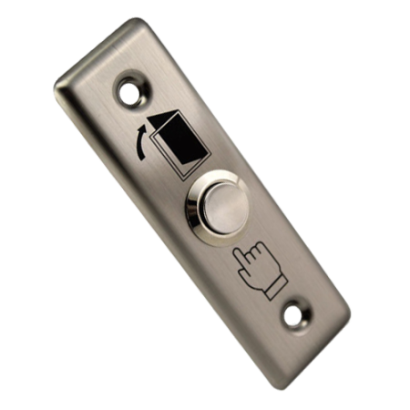 Control acces - Buton de iesire NO/NC, incastrabil, din inox CSB-28D