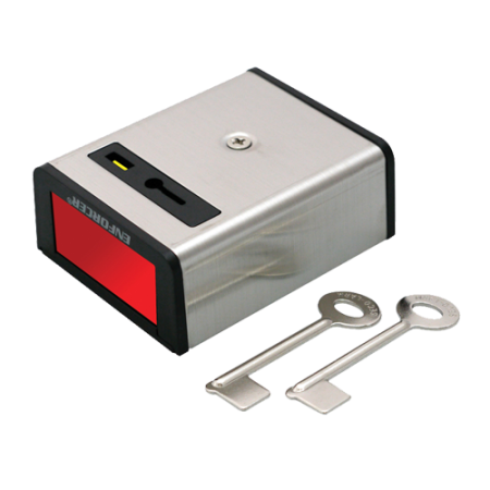 Butoane si pedale de panica - Buton de panica metalic cu retinere SS-077Q