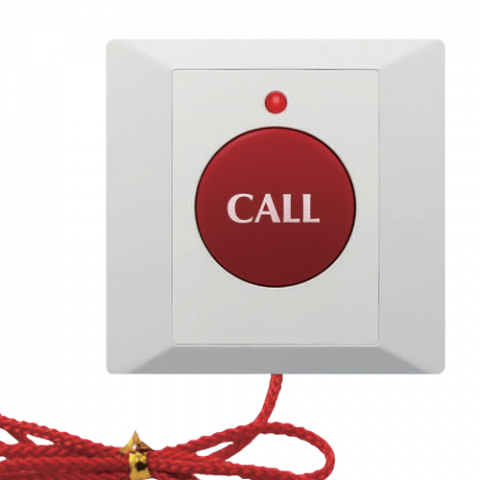 Butoane si pedale de panica - Buton de panica / urgenta cu snur declansator, LED, buzzer CSE-86R-LED