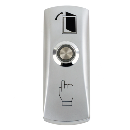 Butoane de acces - Buton iesire aplicabil din metal, cu LED CSB-805L