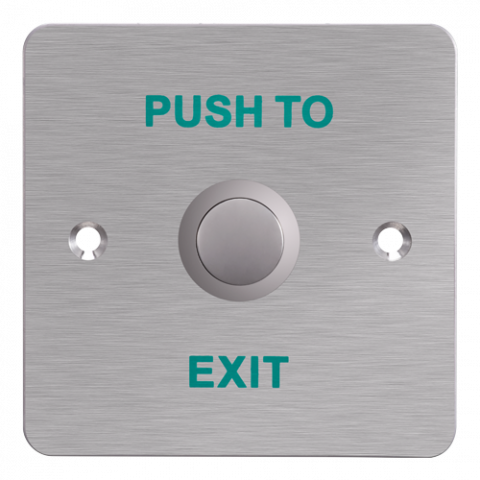 Control acces - Buton iesire montaj ingropat, panou frontal Aluminiu - HIKVISION DS-K7P01