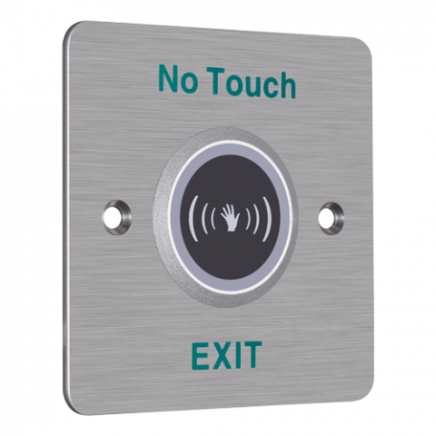 Buton iesire no touch, montaj ingropat, panou frontal Otel inoxidabil - HIKVISION DS-K7P03 [1]
