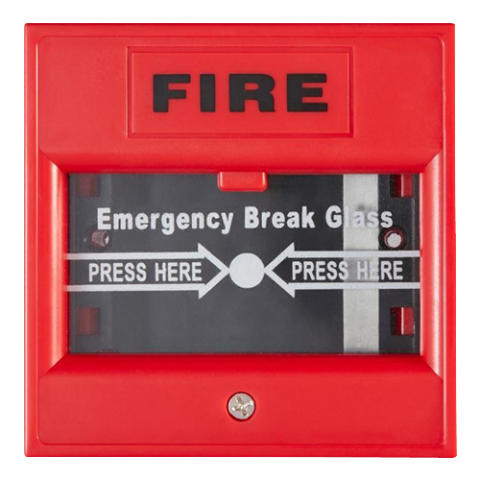 Detectie incendiu - Buton rosu de alertare - HIKVISION DS-K7PEB
