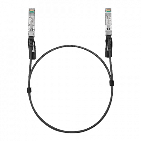 Conectica LAN RJ si FO - Cablu DAC cu 2x module SFP 10G lungime 1 m Tp-Link TL-SM5220-1M - TP-Link SM5220-1M