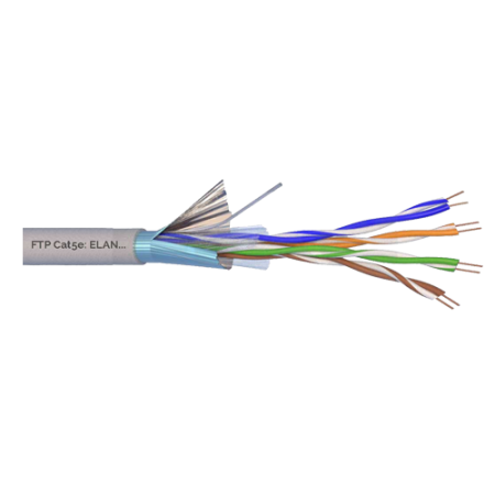 Cabluri DATE - Cablu FTP, cat 5E, CUPRU 100%, 305m ELN-FTP-5E-CU