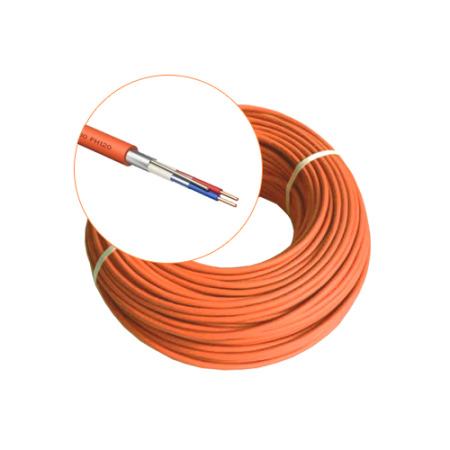 Cabluri INCENDIU - Cablu incendiu JE-H(St)H FE 180 E30/E90, 1x2x08 ecranat, 100m - EuroClass MEK90-1x2x08