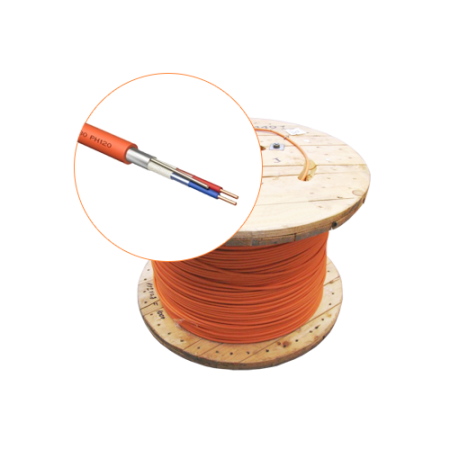 Cabluri INCENDIU - Cablu incendiu JE-H(St)H FE 180 E30/E90, 1x2x1.5 ecranat, 500m - EuroClass MEK90-1x2x1.5-T