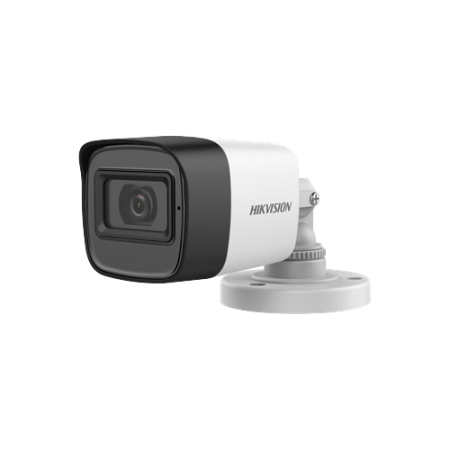 Camere supraveghere analog - Camera 5MP, lentila 2.8mm, IR 30m, AUDIO integrat - HIKVISION DS-2CE16H0T-ITFS-2.8mm