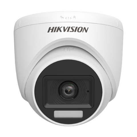 Supraveghere video - Camera analog 4K, lentila 2.8mm, IR 20m, WL 20m, TVI/AHD/CVI/CVBS - HIKVISION DS-2CE76U0T-LPF-2.8mm