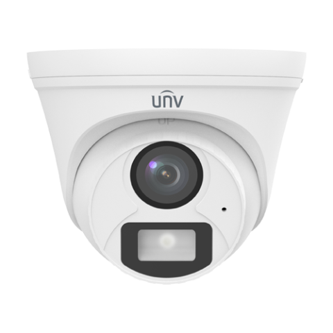 Supraveghere video - Camera Analog ColorHunter, Dual Light, 5MP, lentila 2.8mm, IR 20m, WL 20m, Mic, IP67 - UNV UAC-T115-AF28-DL