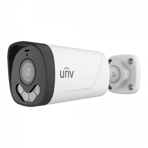 Camere supraveghere analog - Camera AnalogHD ColorHunter, 2MP, lentila 2.8mm, Smart Dual-Light IR/ WL 40m, Mic. - UNV UAC-B142-AF28LM-DL