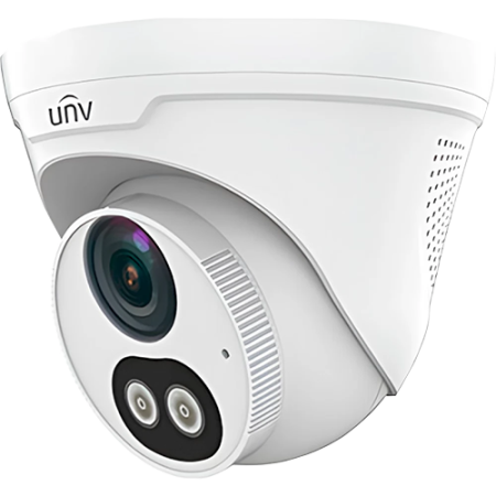 Supraveghere video - Camera IP 2MP, Lumina alba si Smart IR 30M, lentila 2.8mm, Microfon si Speaker integrat - UNV IPC3612LE-ADF28KC-WL