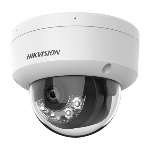 Supraveghere video - Camera IP, 4K, AcuSense, lentila 2.8mm, IR 30m,. WL 30m, 2xMic, Alarma, IK10 - HIKVISION DS-2CD2183G2-LIS2U-2.8mm
