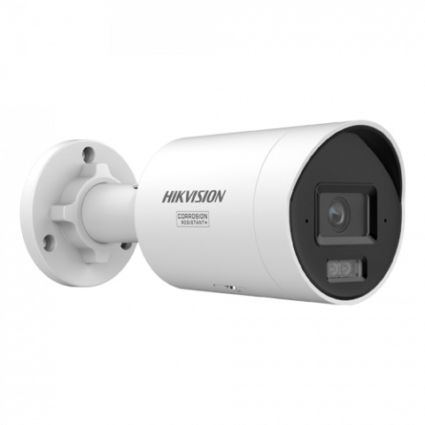 Supraveghere video - Camera IP 4K, lentila 2.8mm, IR 40m, WL 40m ColorVu3, 2xMic - HIKVISION DS-2CD2087G3-LI2UY-2.8mm