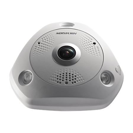 Camera IP 4K-ULTRA HD 12.0MP, FISHEYE, AUDIO integrat - HIKVISION DS-2CD63C5G0-IVS-1.29mm [1]