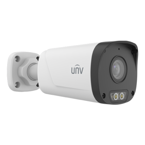 Supraveghere video - Camera IP 4MP, Dual Light, lentila 4mm, IR 30m, WL 15m, Mic, PoE, IP67 - UNV IPC2314LB-AF40-DL-ECO