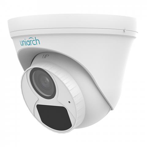 Camera IP 4MP, lentila 2.8mm, IR 30m, SDCard, Microfon integrat - Uniarch IPC-T124-APF28K [1]