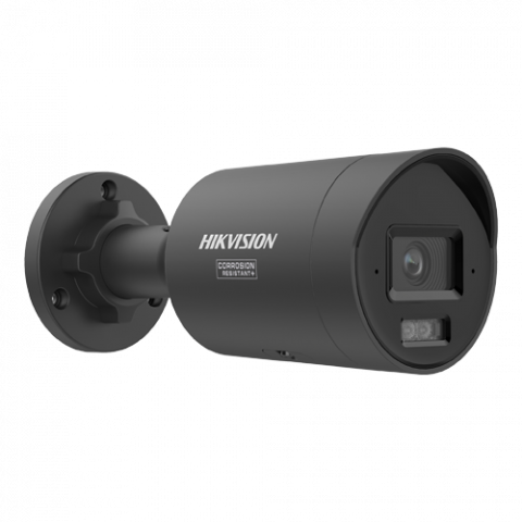 Supraveghere video - Camera IP 4MP, lentila 2.8mm, IR 40m, WL 40m ColorVu3, 2xMic, NEAGRA - HIKVISION DS-2CD2047G3-LI2UY-2.8mm-BLACK