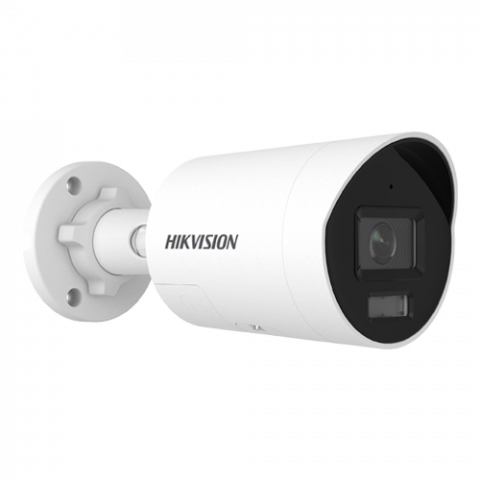 Supraveghere video - Camera IP 4MP, lentila 2.8mm, IR 40m, WL 40m ColorVu3, Audio, Alarma Audio+Strobo - HIKVISION DS-2CD2047G3-LI2UY-SL-2.8mm