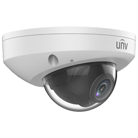 Supraveghere video - Camera IP, 4MP, lentila 2.8mm, IR30m, Audio, PoE, IP67, IK10 - UNV IPC314SB-ADF28K-I0