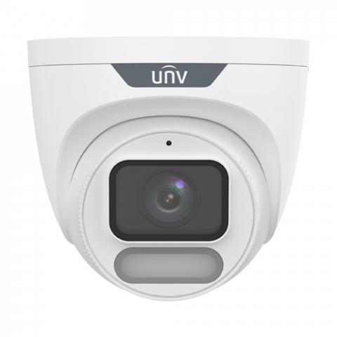 Supraveghere video - Camera IP 4MP, Wise-ISP, ColorHunter, lentila 4mm, WL 30m, Mic, color 24/7 - UNV IPC3624LE-ADF40K-WP