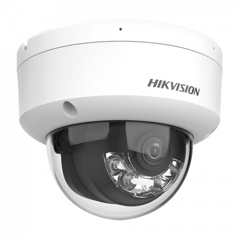 Supraveghere video - Camera IP, 6MP, AcuSense, lentila 2.8mm, IR 30m, WL 30m, 2xMic, Alarma, IK10 - HIKVISION DS-2CD2163G2-LIS2U-2.8mm