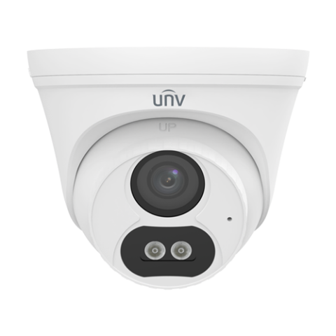 Supraveghere video - Camera IP ColorHunter 4MP, lentila 2.8mm, IR 30m, WL 15m, Mic, PoE, IP67 - UNV IPC3614LB-AF28-DL-ECO