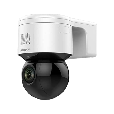 Supraveghere video - Camera IP Mini PTZ, 4.0 MP, zoom optic 4X, IR 50M, Audio, Flash - HIKVISION DS-2DE3A404IW-DE