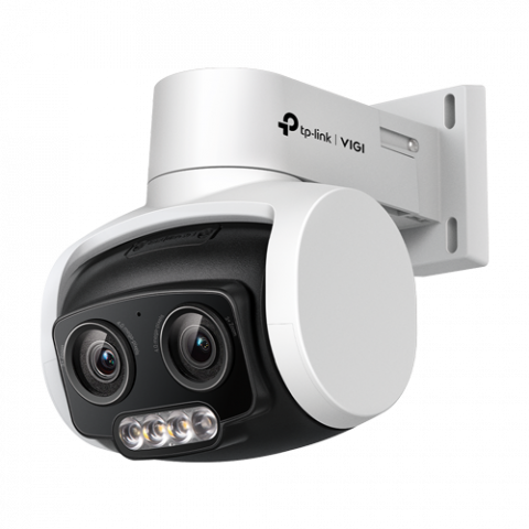 Supraveghere video - Camera IP PT, Dual-lens, 4MP, Full-Color, VF 4-12mm, IR 30m, WL 30m, Audio - TP-Link VIGI VIGIC540V