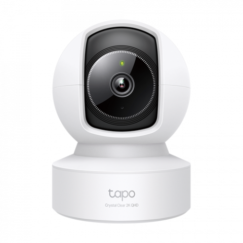 Supraveghere video - Camera IP Smart Wi-Fi, 2K 4MP, Pan&Tilt, 1 x RJ45 100M, Audio bidirectional, Alarma - TP-Link Tapo TapoC222