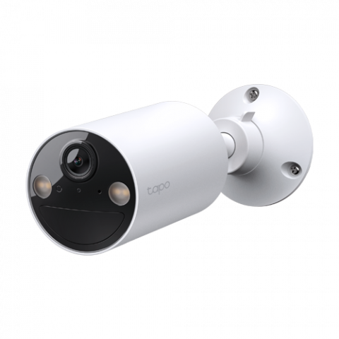 Supraveghere video - Camera IP Smart Wi-Fi, 3MP, Baterie reincarcabila, Audio bidirectional, Alarma - TP-Link Tapo TapoC410