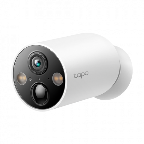 Supraveghere video - Camera IP Smart Wi-Fi, 4MP, Baterie reincarcabila, Audio bidirectional, Alarma - TP-Link Tapo TapoC425