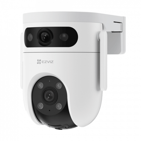 Supraveghere video - Camera IP WI-Fi Pan&Tilt, Dual 2K, Audio bidirectional, SDcard, distanta IR 30m, color 24/7 - EZVIZ CS-H9c-3MP(DL)